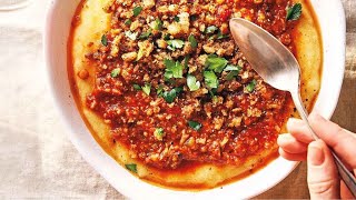 Mushroom and Lentil Ragu