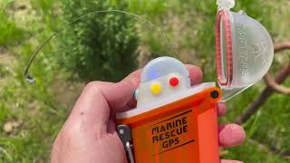 Testing Nautilus LifeLine Marine Rescue GPS (PLB)