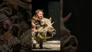 The Boy Who Tamed a boar: America’s Got Talent’s Most Unbelievable Performance! #agt #ai