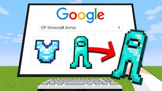 Minecraft But Anything I Google, I Get...