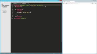 Polymer: Extend HTML Elements