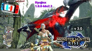 Monster Hunter Rise 3.0 ~The Horrible Red Comet ! | Ryujinx 1.0.0-ldn2.3 | Switch PC Gameplay