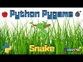 Python Pygame Tutorial: Snake
