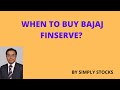 bajaj finserve Trading at 37 times earnings. What is the optimum level to buy the stock?