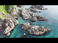 北海道の最西端【尾花岬】100年に一度の穏やかな海　エメラルドグリーンの絶景　 westernmost point hokkaido obana cape 　unexplored cape