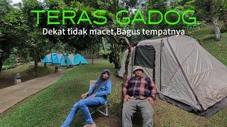 CAMPING ANTI MACET DI PUNCAK BOGOR,TERAS GADOG BOGOR,POHON RINDANG JADI ADEM