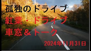 【孤独のドライブ・紅葉・車窓＆トーク】孤独のドライブ2024　#北海道 #車窓 #あっちこっち