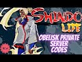 Obelisk Village Private Server Codes For Shindo Life | latest march 2021