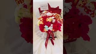 開業禮物店舖開張送禮紅玫瑰香皂花招財貓 gift box