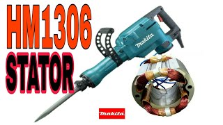 HM1306 ELECTRIC DEMOLITION HAMMER STATOR REPLACEMENT- Makita demolition hammer repair