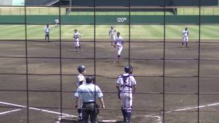 【橘学苑 高波直生】2017年4月29日 神奈川県春季大会 準々決勝vs東海大相模 菊池穣二 第2打席☆☆