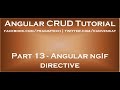 Angular ngif directive