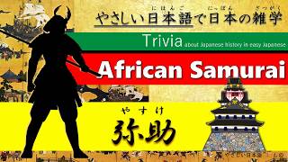 Japanese Trivia in Beginner Japanese：弥助 / YASUKE -The African Samurai-