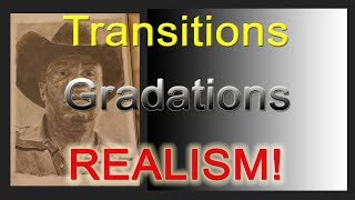 HOW TO Draw Realistic Portraits Tutorial | Gradations and Transitions