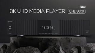 Zidoo UHD8000 8K Media Player \u0026 Music Streamer Debuts for Home Cinema setups with Dolby Atmos