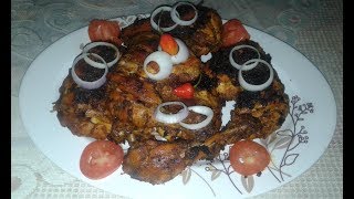 ঈদ স্পেশাল তান্দুরি চিকেন রেসিপি || tandoori chicken recipe || Jhumpa Rannaghor