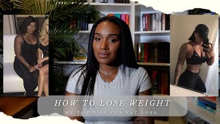 5 TIPS TO LOSE WEIGHT | How I am able to stay consistent!