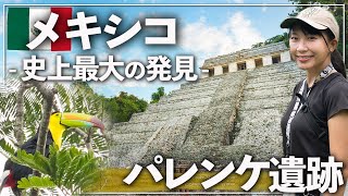 【世紀の大発見】メキシコの超有名観光地『パレンケ遺跡』を観光してたら私も大発見しちゃった