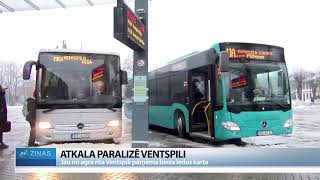 ReTV: Atkala paralizē Ventspili