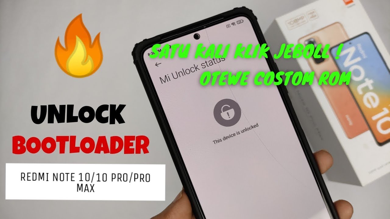 Cara Unlock Bootloader (UBL) Xiaomi Redmi Note 10 Pro Bisa Di Semua HP ...