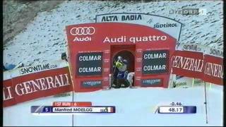 Jean-B. Grange - first win, erster Sieg (Slalom Alta Badia 07/08)