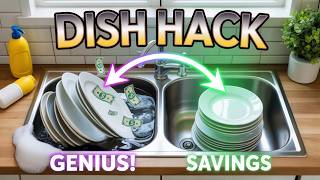 How to STOP WASTING MONEY – Try This GENIUS Dishwashing Hack