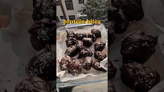 Try Protein Packed bites - Date filled bites #protein #proteinbites #proteinsnack #highprotein