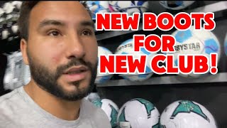 Buying new football boots for 2025 preseason!