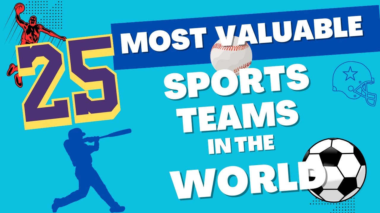 Top 25 Most Valuable Sports Teams In The World! - YouTube