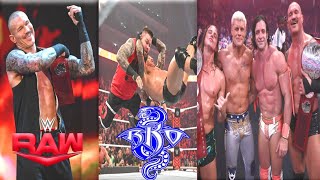 RAW Randy Orton 20 Year's 🔥🎂Celebrated💥 With Riddle Cody Rhodes And RKO.s 😮