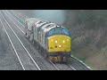 37402 37409 6c53 and 37607 37609 6k73 flasks with thrash 1st march 2014