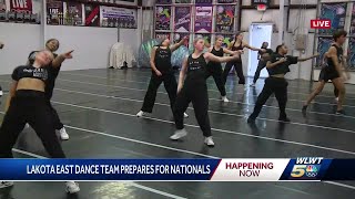 Lakota East High School dance team heading to Florida this week for nationals