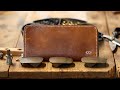 Handsewn Long Zip Wallet - Full-grain Leather Zip Wallet