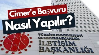 Cimer'e Şikayet Nasıl Yapılır ? En Güncel Hali