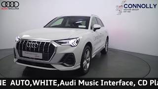 CMG AUDI BALLINA 201D11373 AUDI Q3 35TDI 150 S T S LINE  AUTO,WHITE