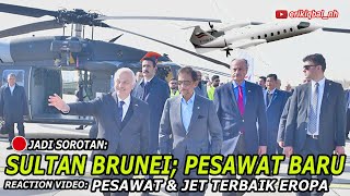 🔴🛩 JADI SOROTAN: PESAWAT BARU! SULTAN BRUNEI; JET AEROSPACE TERBAIK I 🇧🇳 Reaction