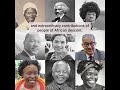INTERNATIONAL DAY FOR PEOPLE OF AFRICAN DESCENT