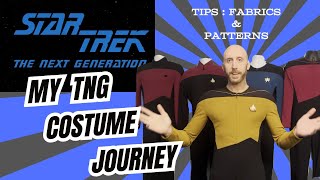 STAR TREK The Next Generation COSTUMING Analysis + TIPS!