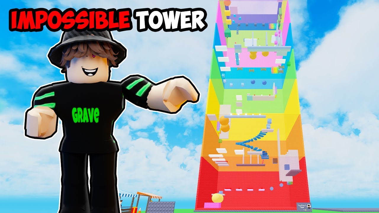I Built The Impossible Tower In Roblox Build A Tower No One Could