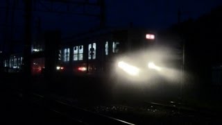 東武野田線8000系8150F 2013.4.20-07運行 洗車機通過して出庫シーン