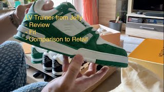 LV Trainer SS22 from Jelly: Review, Fit and comparison to retail