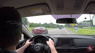 How to Properly Merge Into a Lane on Your Road Test
