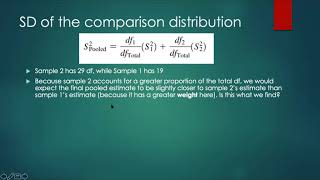 Statistical Methods: Week 9 Lecture 1