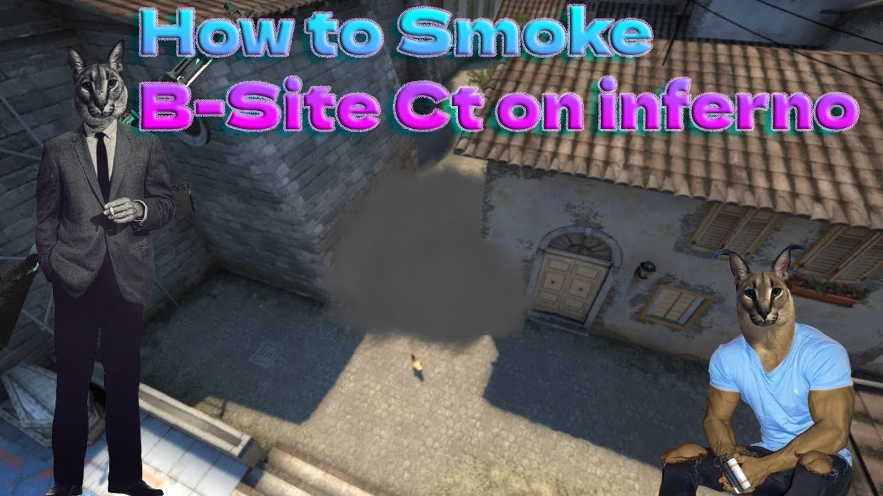 How To Smoke B-Site Ct On Inferno - YouTube