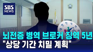 '허위 뇌전증' 병역 브로커 징역 5년…\