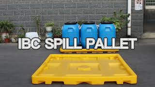 IBC spill containment pallet