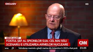 Interviu exclusiv cu fostul șef al spionilor SUA, James Clapper