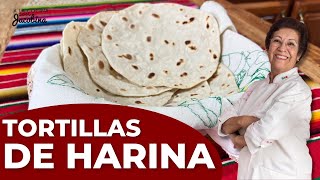 Como hacer tortillas de harina FACIL | Como hacer tortillas de harina de 3 ingredientes