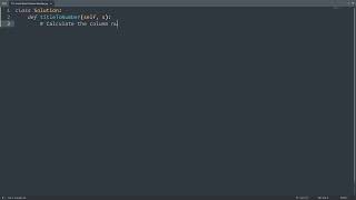 Leetcode 171. Excel Sheet Column Number in Python | Python Leetcode | Python Coding Tutorial | ASMR