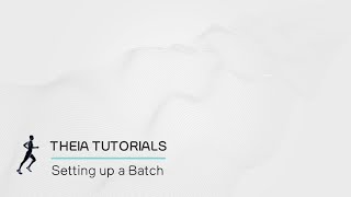 Setting Up A Batch